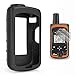 TUSITA Case with Screen Protector for Delorme inReach SE/Explorer Satellite Tracker,Replacement Silicone Protective Skin Cover (Black)
