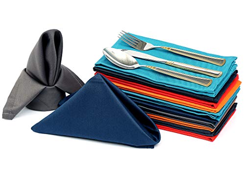 2 Ruvanti+Multi+Color+Napkins+Durable