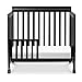 DaVinci Kalani 4-in-1 Convertible Mini Crib in Ebony | Greenguard Gold Certified