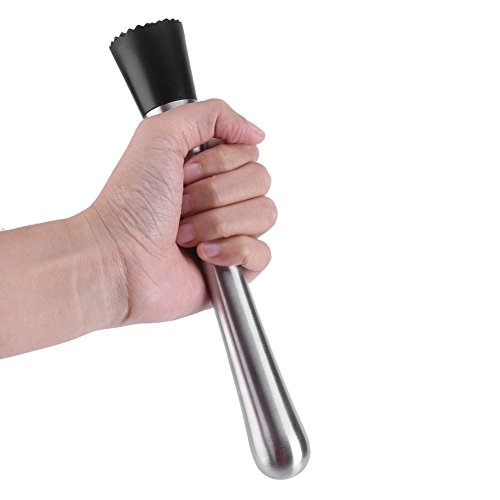 Edelstahl-Muddler, Cocktail-Stampfer Mojito-Muddler-Barkeeper-Werkzeug Barware-Werkzeug zum Zerdrücken von Minz-Zitronen… – Bild 8