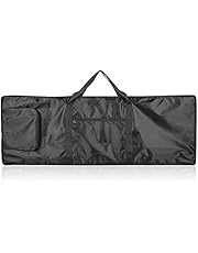 Neewer Custodia Borsone per Tastiera a 88 Tasti con Tasche Aggiuntive per Piano Elettrico, Realizzata in Nylon Durevole e Impermeabile, con Cinghie Regolabili e Portatili, Nero