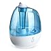 TaoTronics TT-AH009 Humidifier, Ultrasonic Cool Mist Humidifiers for Bedroom, Baby Room, Nursery, Small & Space-Saving, Filter Free, Whisper Quiet, BPA Free-(2L/0.5Gallon, US 110V)