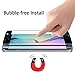 OMOTON Samsung Galaxy S6 Edge Screen Protector - Full Coverage Tempered Glass Screen Protector for Samsung Galaxy S6 edge with [9H Hardness] [Crystal Clear] [Scratch Resist] [No-Bubble] ,Black