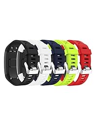 Junboer para Garmin Vivosmart HR reloj de pulsera, accesorios ajustable suave silicona reemplazo correa de reloj de pulsera diseñado para Garmin Vivosmart HR Smart Sport reloj (no para Vivosmart HR+)