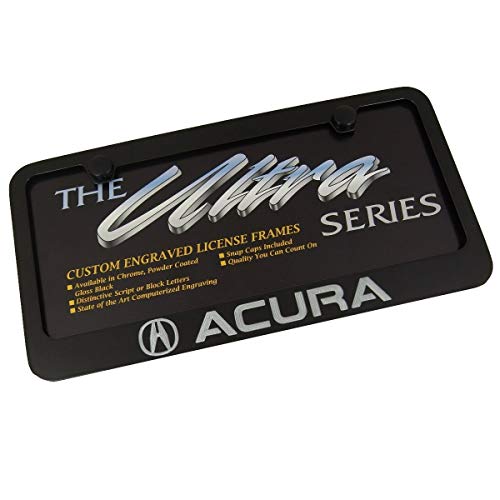 Acura Black License Plate Frame (Certified Refurbished) - Thumbnail 4