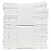 Soft Touch Linen Terry Cloth Face Towels, 12 x 12-Inch, Pack of 60, White
