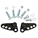 8MILELAKE 2002-2015 Harley Touring Electra Glide Street Glide Road King Adjustable Rear Lowering Kit 1