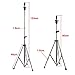 Neverland Beauty Adjustable Aluminum Metal Tripod Stand Mannequin Holder for Training Head +Bag