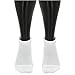 adidas Kids' - Girls Cushioned Low Cut Socks (6-Pair), White/Shock Pink/Bright Blue/Shock Mint/Light Onyx, Large