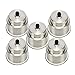 Amarine-made 5pcs Stainless Steel Cup Drink Holder with Drain Marine Boat Rv Camper
