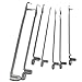 Latch Needles Crochet 7Size Hook Knitting Tools Bearded Hooked Needles Hand Crafts Tools Supplies DIY Accessories