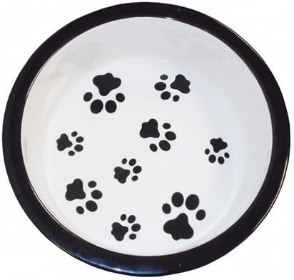 Melia Funky Paws Dog Bowl (Medium) by Melia Pet