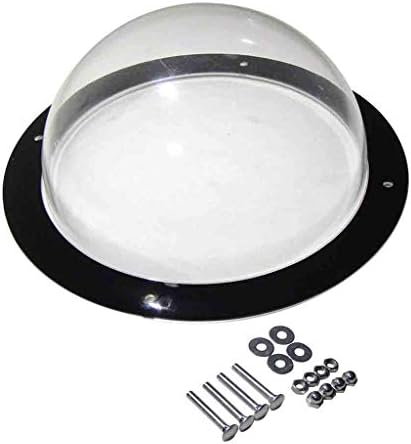 WFeieig Feeding Toys for Pet Peek Fence Bubble Window for Dogs Durable Acrylic Dome Fence Window