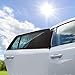 Big Ant Car Window Sun Shade Windshield Shade Front Window Sunshade-Adjustable Universal Fit Mesh Side Window Sunshade-Sun Glare and UV Rays Protector for Baby Child and Pet 2PCS(Perforation Design)
