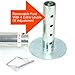 Horn 3500 LBS Electric Trailer Tongue Jack - Sealed All-Weather Housing - Pre-Wired 7 Pin Connector