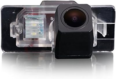 Car Backup Parking Assist Camera, License Plate Vehicle Rear View Reverse Night Vision Camera for X Series 1 Series 3 Series 5 Series E90 E91 E92 320i