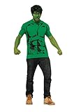 Rubie's Men's Marvel Universe Hulk Adult Costume T-Shirt and Eye Mask, Multi, X-Large