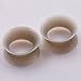 Longbeauty 7 Pairs Thin Silicone Flexible Flesh Tunnel Expander Ear Plug Gauge Earlets 7 Colors