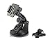 MazeTechno Suction Cup Mount for GoPro Camera Hero 4 Silver Black Session 3+ 3 2 1 HD and FREE Quick Release Buckle/Tripod Adapter Bracket. Action Camcorder Xiaomi Yi, SJcam, SJ4000, SJ5000