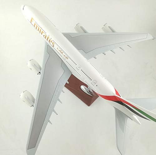 Renfengchui Emirates Airliners 45-47Cm A380 Emirates Airlines Model Plane Aircraft Toys For Children Birthday Gifts Ornament