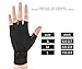 QIOMEY Arthritis Gloves with High Copper content Relieve ease from Rheumatoid and Carpal Tunnel , Swollen Hands, Tendonitis for pain,Suitable for male and female day-to-day work (M)