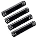 VICOOL hyJ737A 4 Pack Porcelain Steel Heat Plate Replacement for Grill Master 720-0697, 720-0737, Nexgrill 720-0830H, 720-0697, 720-0737 and Other Gas Grill Models