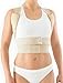 Neo-G Clavicle Brace - Back Support for Early Kyphosis, Rounded Shoulders, Pain Relief, Muscular Aches, Rehab - Fully Adjustable - Class 1 Medical Device - L - Tan