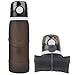 Myfriday Collapsible Water Bottle by Ontrip 26 Ounce/750ml- BPA Free Large Leak Proof Foldable Sports Water Bottle FDA Certificated Reusable Bottles for All Sports Activities