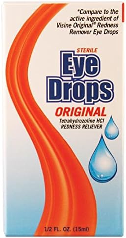 New World Imports EDRR5 Redness Remover Eye Drops, 0.5 oz. (Pack of 48)