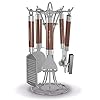Morphy-Richards-975075-Kitchen-Utensils-Set-Accents-Range-Kitchen-Gadget-Set-Stainless-Steel-Copper-4-Piece Morphy Richards 975075 Kitchen Utensils Set, Accents Range, Kitchen Gadget Set, Stainless Steel, Copper, 4-Piece