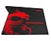MSI Thunderstorm Aluminum Gaming Mousepad with Speed Surface Non-Slip Feet (Gf9-V000001-Eb9)