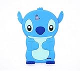 3D blue Stitch & Lilo Soft Silicone Case Cover For ZTE GRAND X MAX Z987 + MAX plus