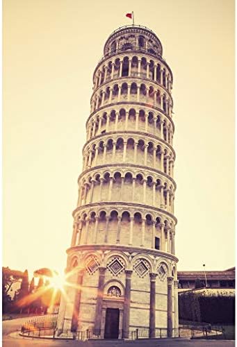 Puzzle House ⏰PT Photography Wooden Jigsaw Puzzle, Pisa Tower Venice City Italy Scenery Landscape, Fine Cut & Fit 300~1000pc Boxed Toys Game Art For Adults & Kids 509 ( color : G , Size : 1000pc )