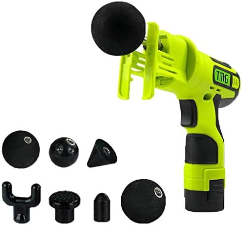 Goddesslili Beautiful Body Percussive Massage Gun ❤ Multi-Speed Muscle Vibrating Relaxing Therapy Gun for Women Ladies Girls, Be Strong Be Tough, Perfect Back to School Gift (Green)
