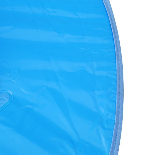 image for UNKE Creative UFO Waterproof Hands Free Umbrella Rain Hat Headwear Cap