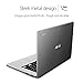 ASUS Chromebook C301SA-DS02 13.3 Inch (Intel Quad-Core Celeron, 4GB, 16GB eMMC, Metallic Grey)