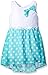 Nannette Girls' Dress W Lace Bodice and Dot Chiffon Skirt