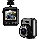 Dash Cam, Byakov Dash Camera for Cars: 1080P Full HD Car Driving Recorder Camera with 170° Wide Angle,1.5inch Screen, Motion Detection, G-Sensor, Loop Recording, Night Vision
