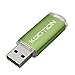 KOOTION 10PCS 1GB USB Flash Drive USB 2.0 Flash Drive 10 Pack Memory Stick Thumb Storage Pen Disk, Green
