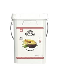 cubeta de las Granjas de augason cornmeal