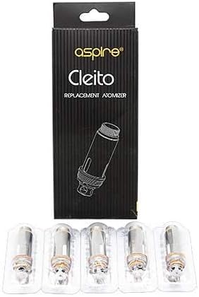 Aspire Cleito Coils 120/0.4 /Mesh/Pro All Sizes & Resistances No Nicotine (Aspire Cleito 0.4 Coil)