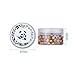 Pandahall 200pcs Natural Round Euro Wood Beads 8mm/0.3