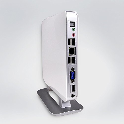 min pc barebones Qotom-Q135 AMD E350D Dual Core 1.6GHz 8G RAM 64G SSD NO WIFI white case£¬Plastic,1Gigabit Lan