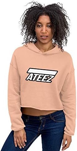 ATEEZ (KQ Fellaz) Logo Crop Hoodie Kpop Fan Gift Shirt