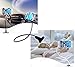 KEKU Cell Phone Clip Holder Stand Gooseneck Clip Clamp Mount (Black)