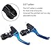 VGEBY Bike Brake Level, Aluminium Alloy Bicycle Brake Handle Lever 22cm Diameter for Mountain Road Bike(Blue)thumb 4