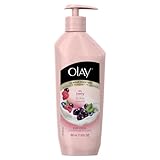 Olay Body Lotion, Silky Berry, 11.8 Fluid Ounce (Pack of 2)