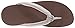 FitFlop Women's Crystal Swirl Flip-Flop, Nude, 8 M US
