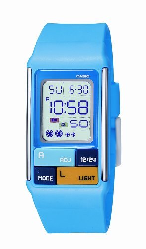 Casio LDF-50-2EF Collection Blue Poptone Watch