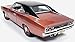 Dodge 1968 Charger R/T 426 Bronze Poly with Black Vinyl Top Hemmings Muscle Magazine Limited Edition to 1002pc 1/18 by Autoworld AMM1075